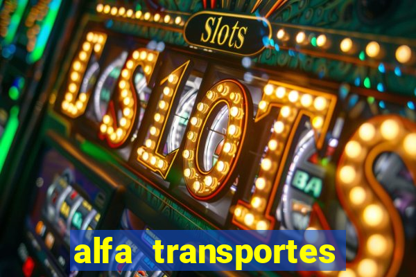 alfa transportes novo hamburgo